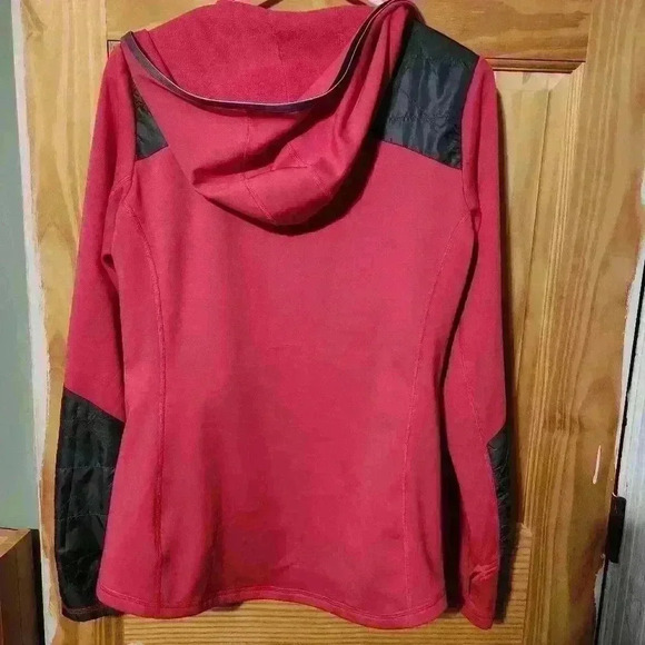 LOLE Women's Jolt Cardigan Pink/Gray Large - Picture 2 of 10